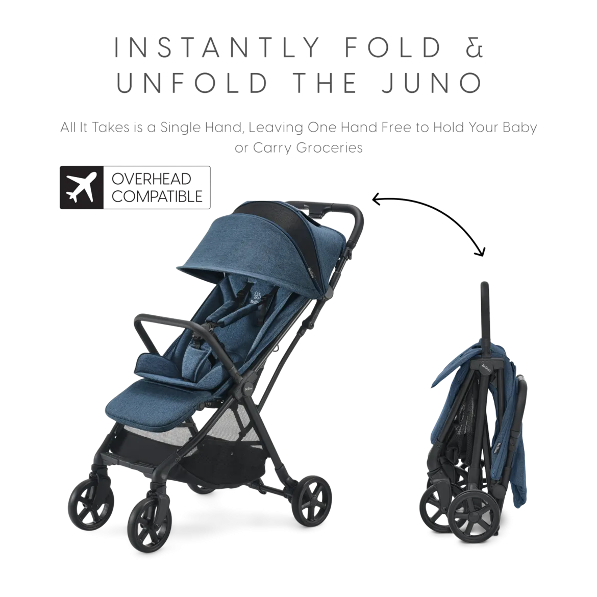 Juno Compact Auto-Folding Stroller