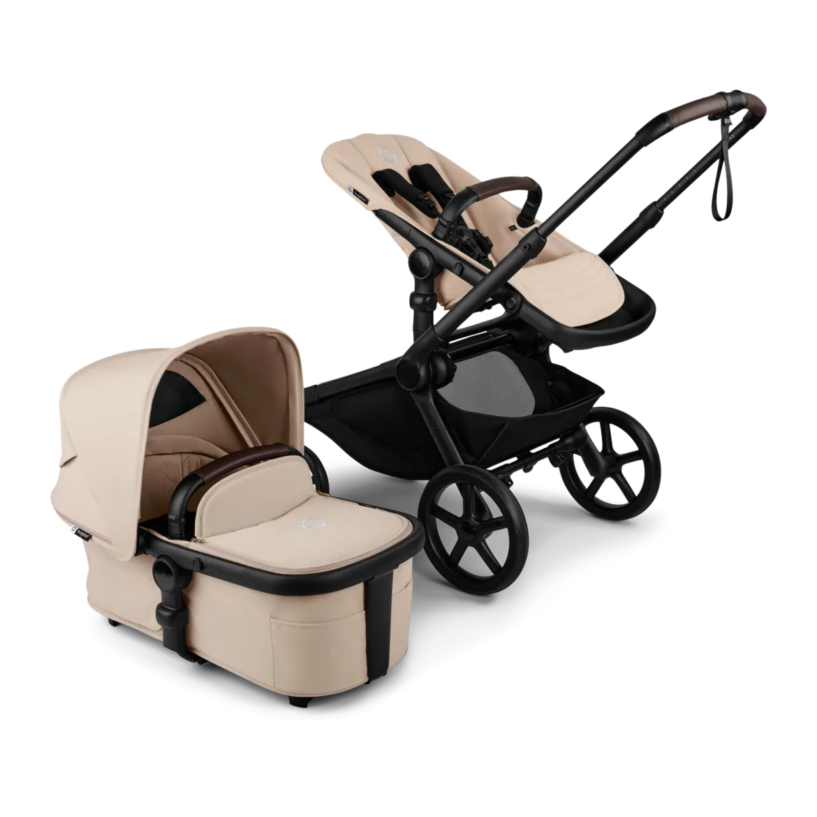 Kangaroo Seat Stroller & Bassinet Bundle