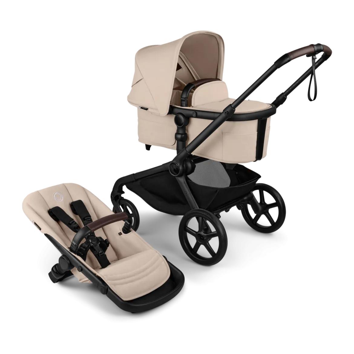 Kangaroo Seat Stroller & Bassinet Bundle
