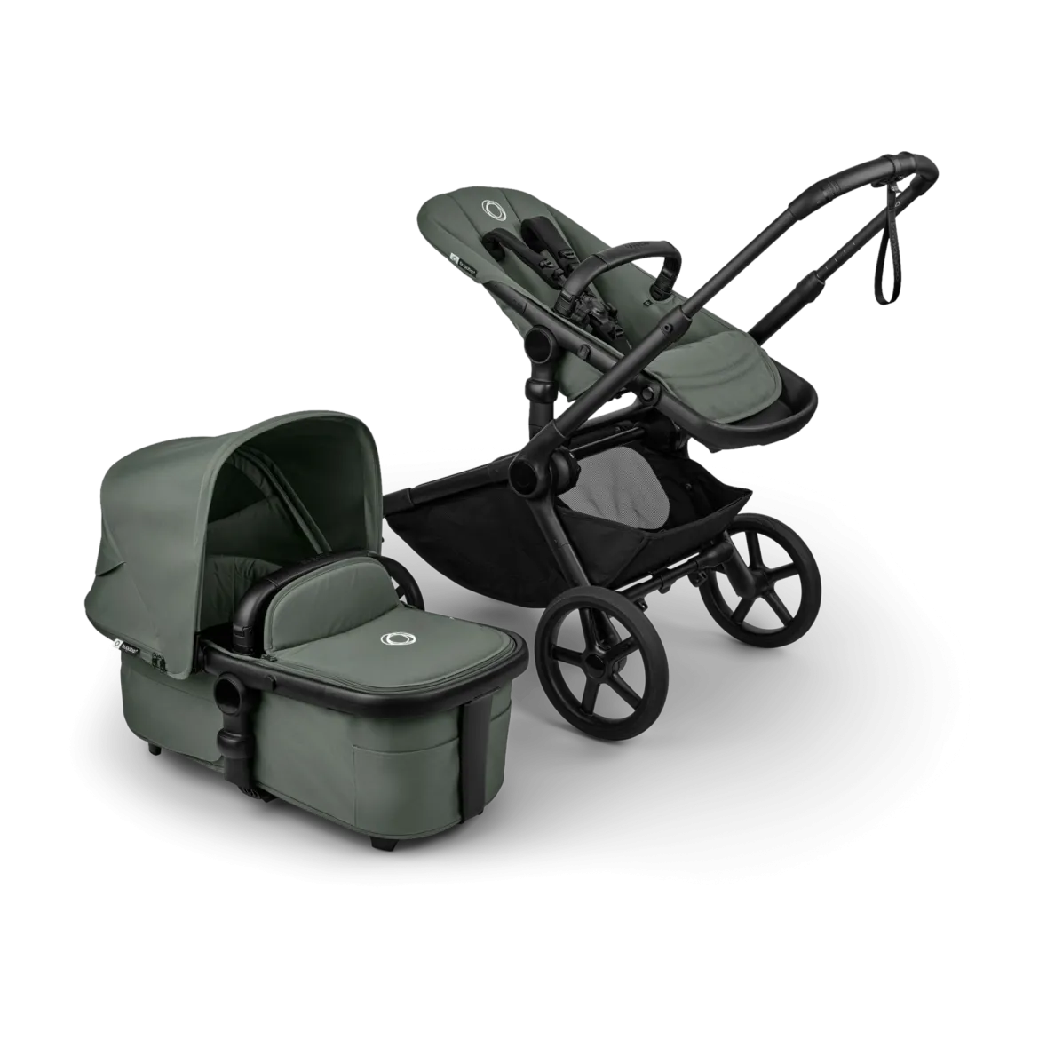Kangaroo Seat Stroller & Bassinet Bundle