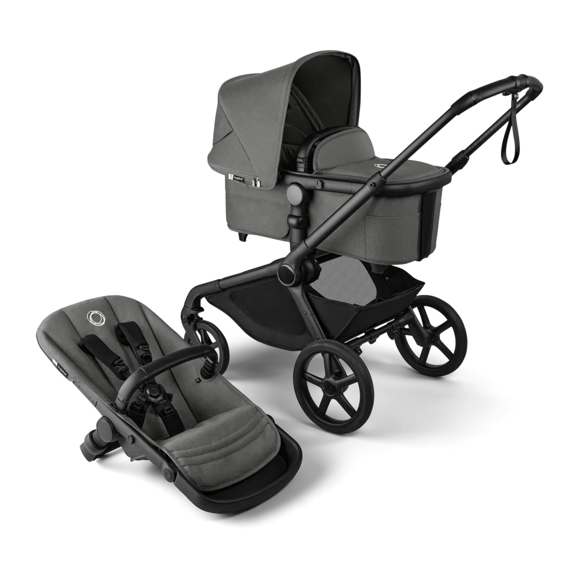 Kangaroo Seat Stroller & Bassinet Bundle