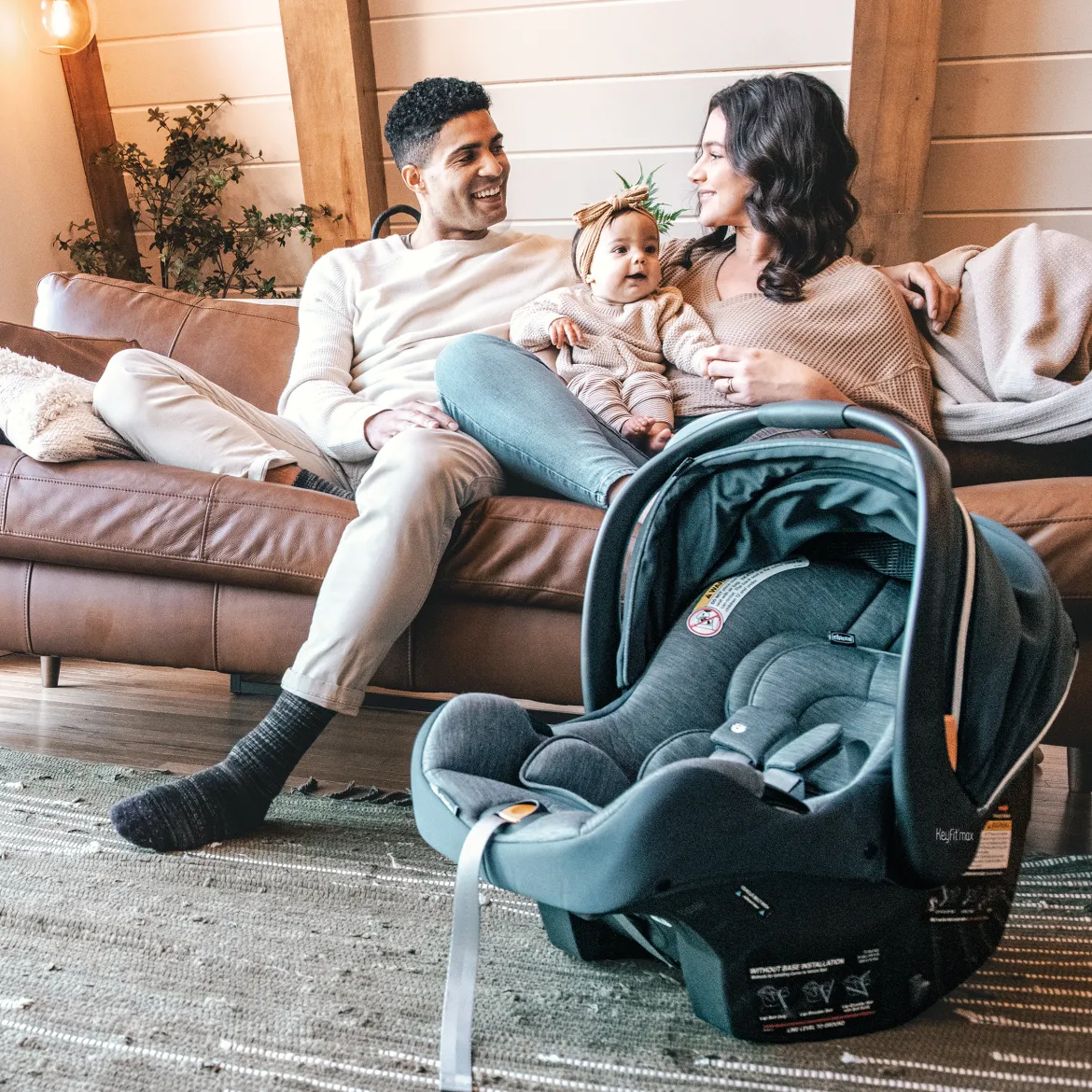 KeyFit Max Zip ClearLux Infant Car Seat