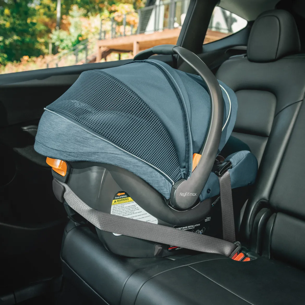 KeyFit Max Zip ClearLux Infant Car Seat