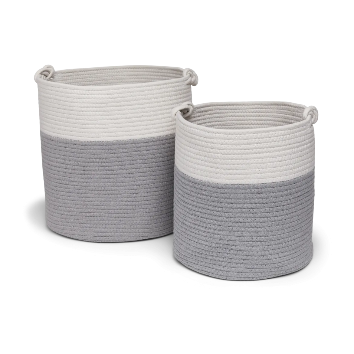 Large & Medium Rope Basket Set