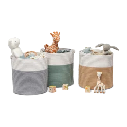 Large & Medium Rope Basket Set