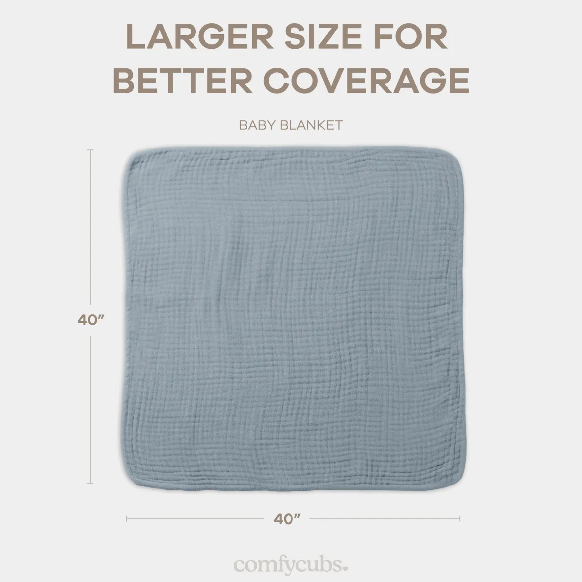 6-Layer Cotton Muslin Baby Blanket