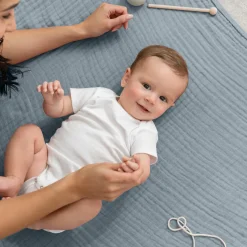 6-Layer Cotton Muslin Baby Blanket