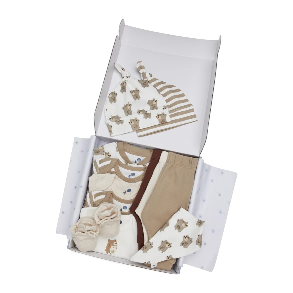 Layette Essentials Organic Cotton 12-Piece Gift Set