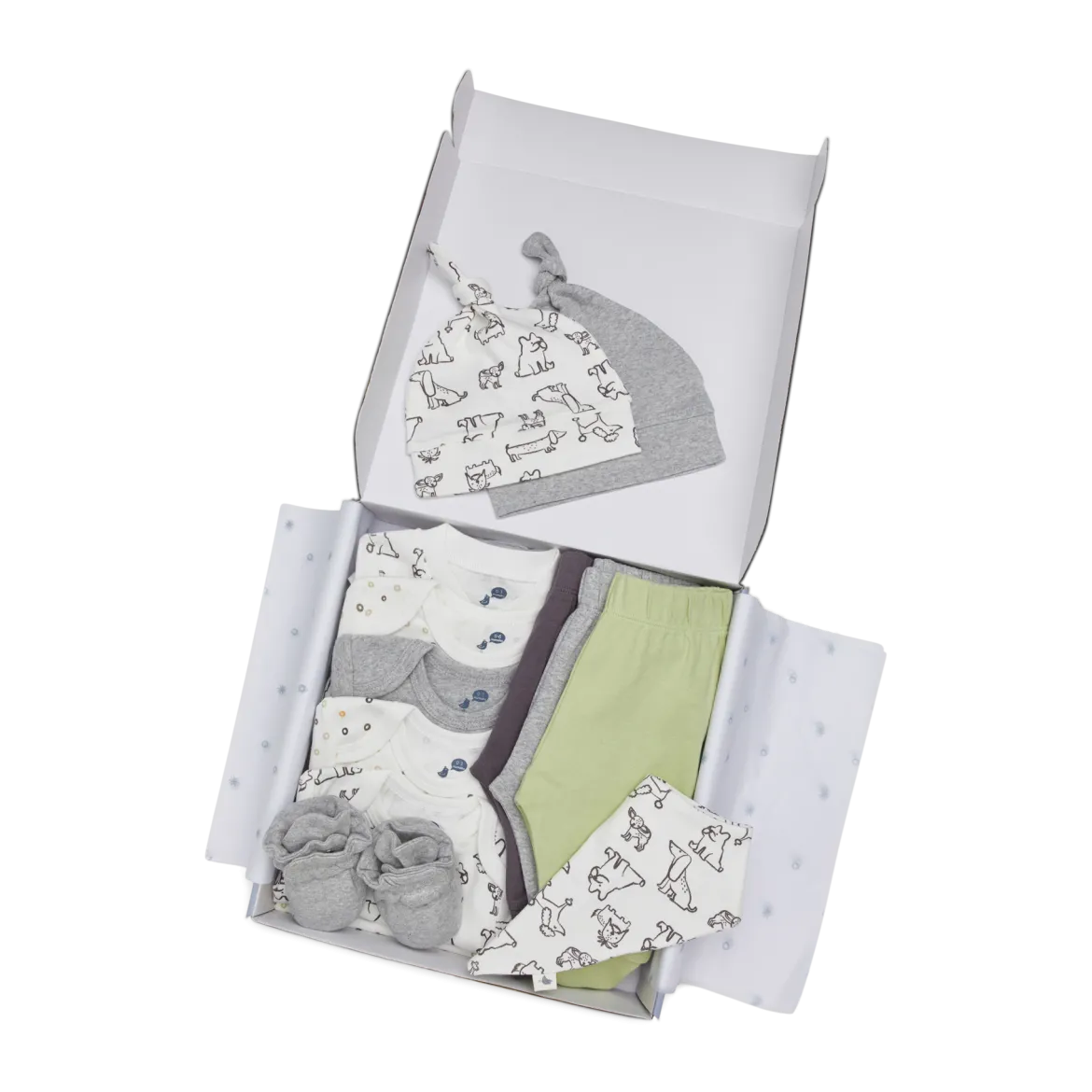Layette Essentials Organic Cotton 12-Piece Gift Set