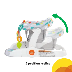 Learn-to-Sit 2-Position Baby Floor Seat