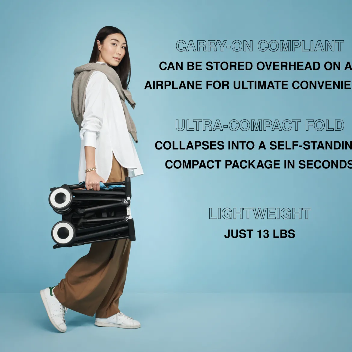 Libelle 2 Ultra-Compact Lightweight Travel Stroller
