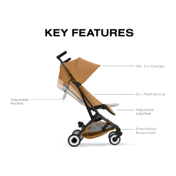 LIBELLE Ultra Lightweight Travel Stroller