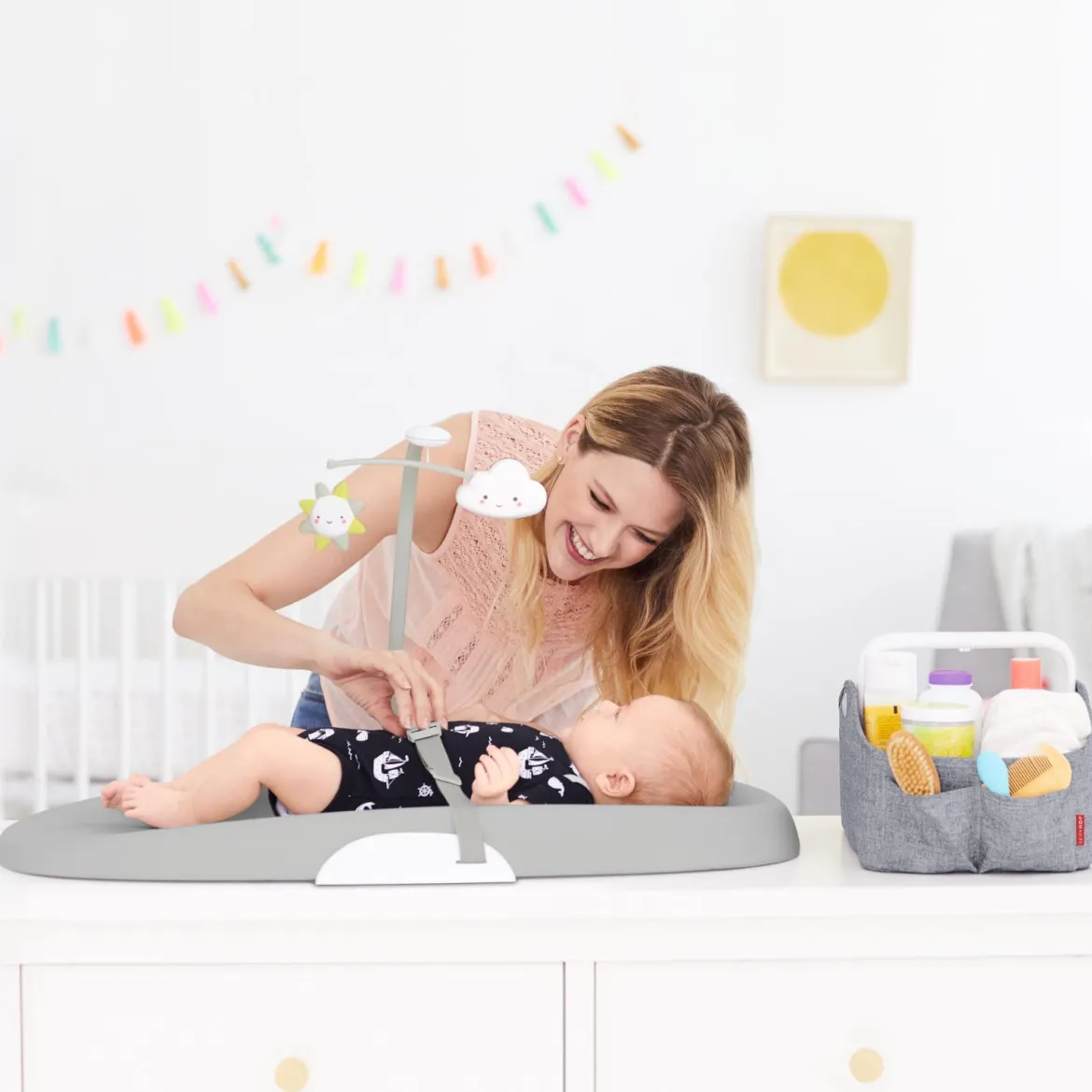 Light-Up Diaper Caddy