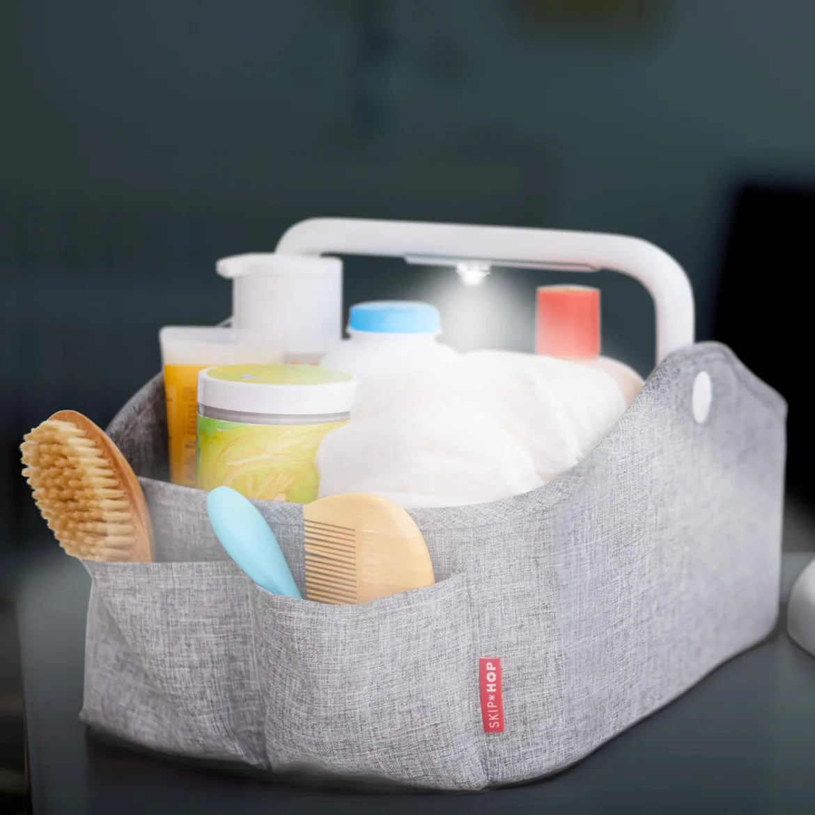 Light-Up Diaper Caddy
