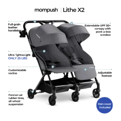 Lithe Double Stroller