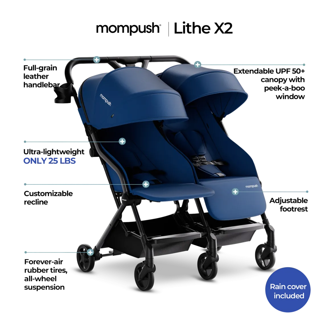 Lithe Double Stroller