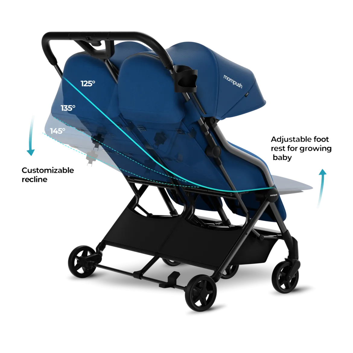Lithe Double Stroller