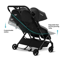 Lithe Double Stroller