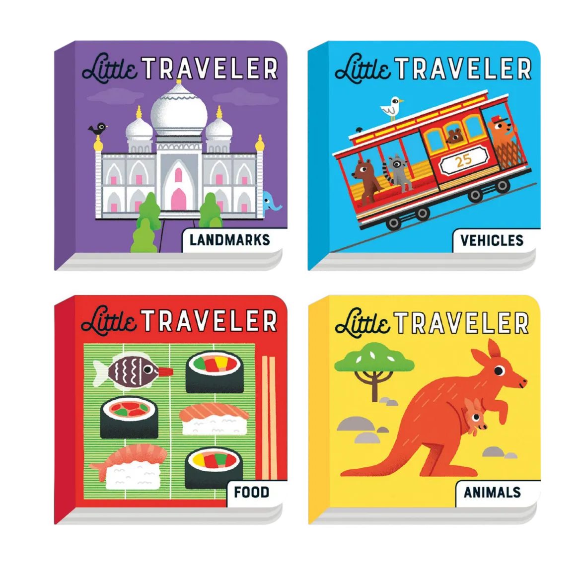 Little Traveler Board Book Set