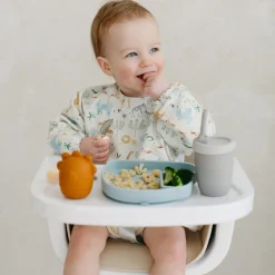 Long Sleeve Waterproof Smock Bib