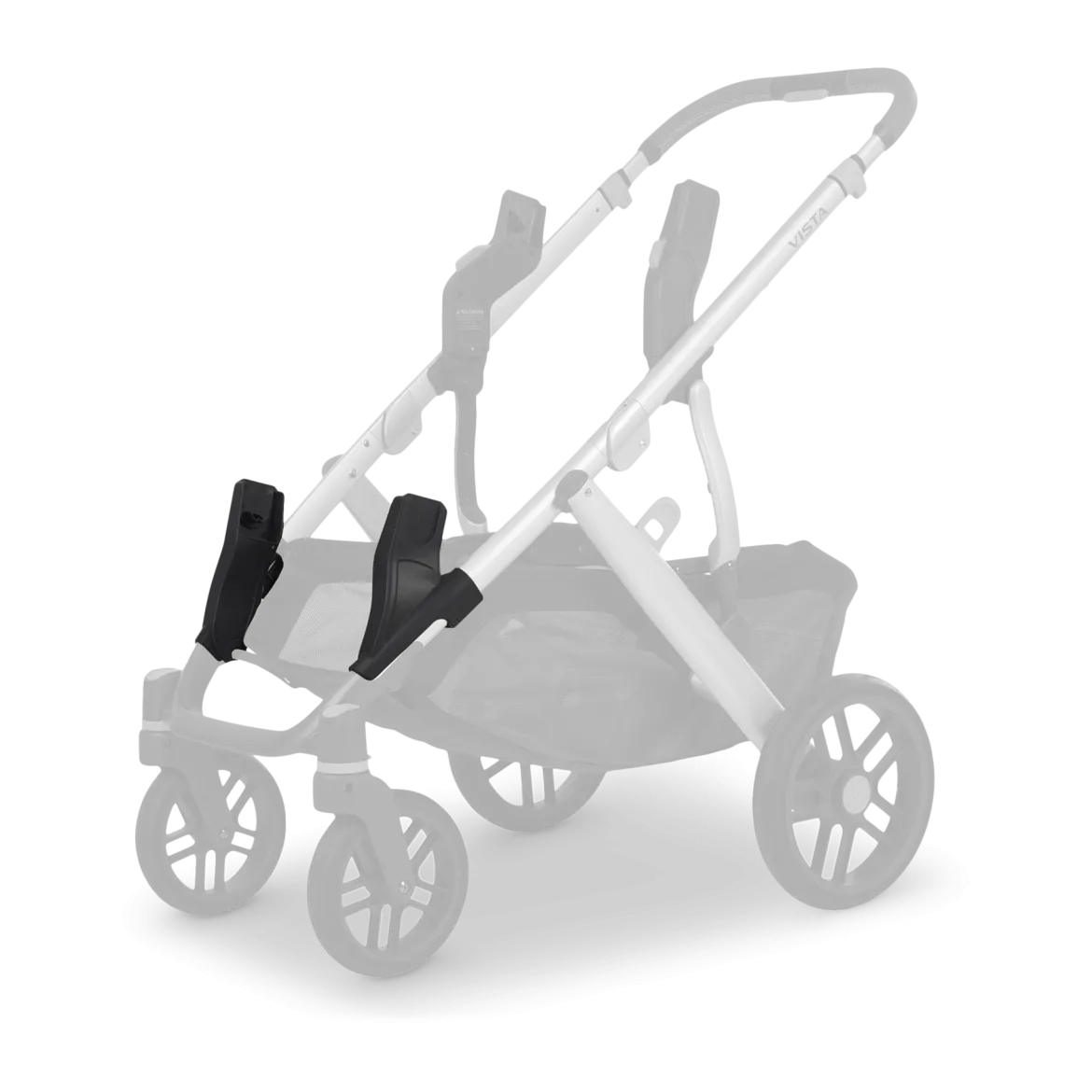 Lower Car Seat Adapters for VISTA and VISTA V2, Vista V3 (Maxi-Cosi, Nuna, Cybex, and BeSafe)