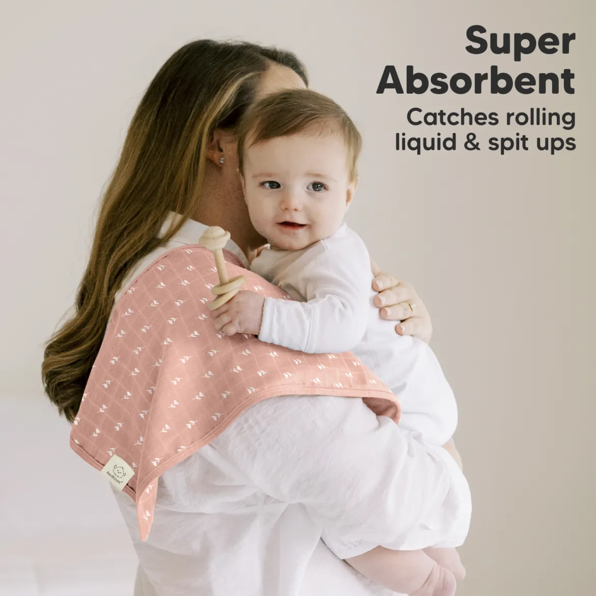 Lumi Muslin Burp Cloths (5 Pack)