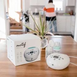 Luna Double Electric Breast Pump with Battery