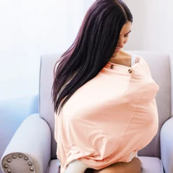 LUXE Protection Bamboo Rayon Multi-Use Antimicrobial Air Filtering Infant Cover