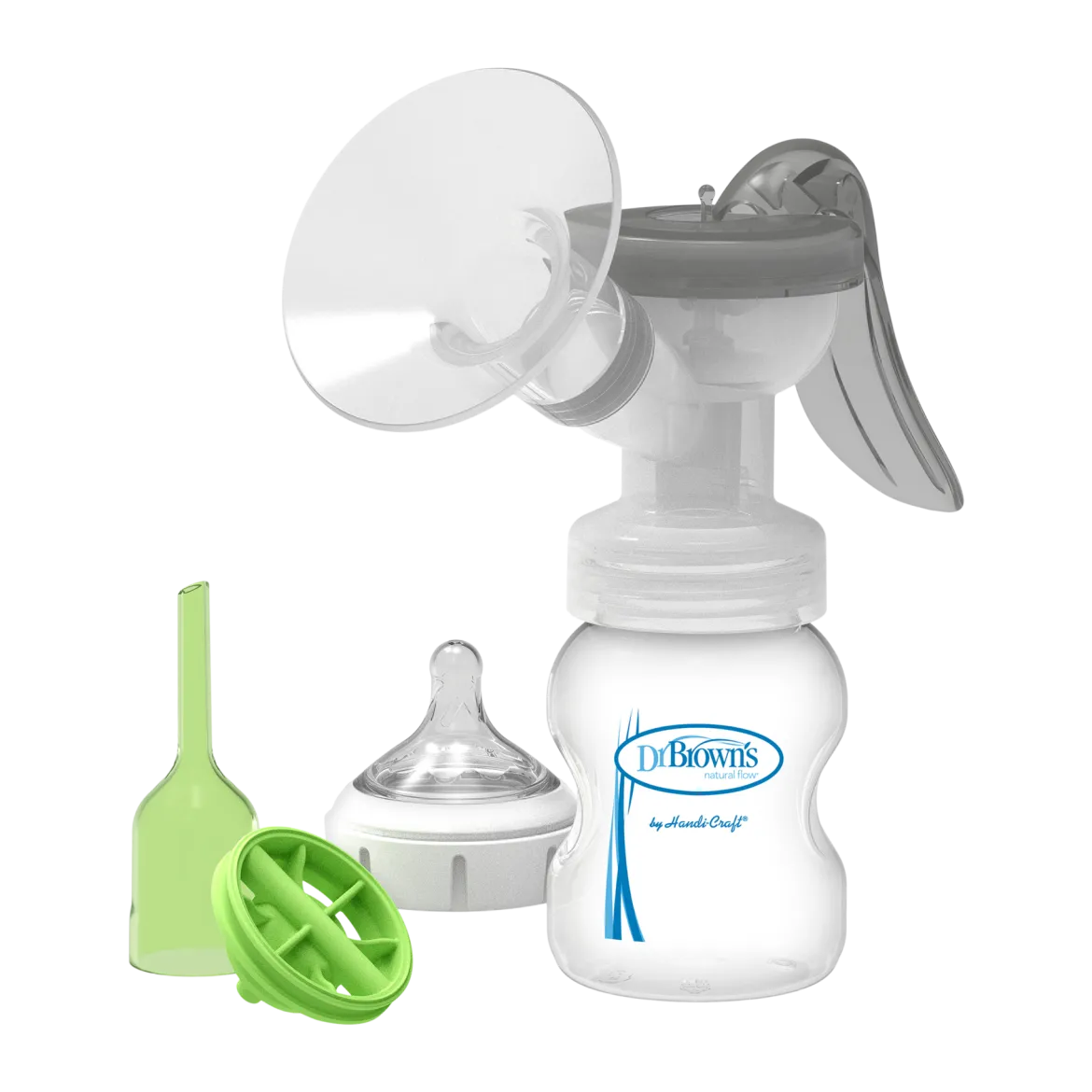 Manual Breast Pump With Silicone Shield