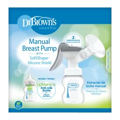 Manual Breast Pump With Silicone Shield