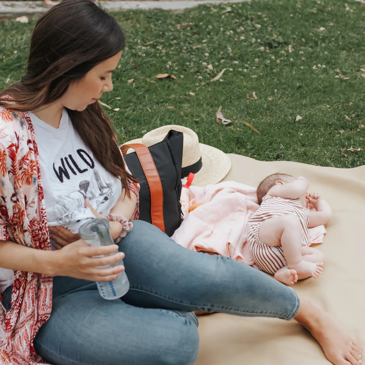 Manual Breast Pump With Silicone Shield