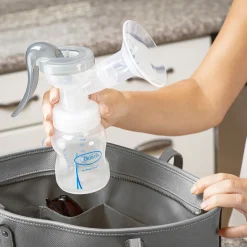 Manual Breast Pump With Silicone Shield