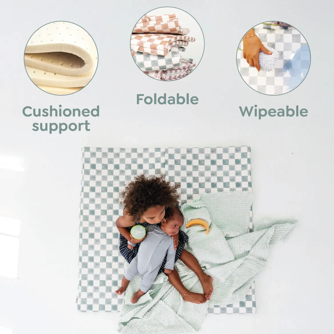 Mega Vegan Leather Padded Play Mat