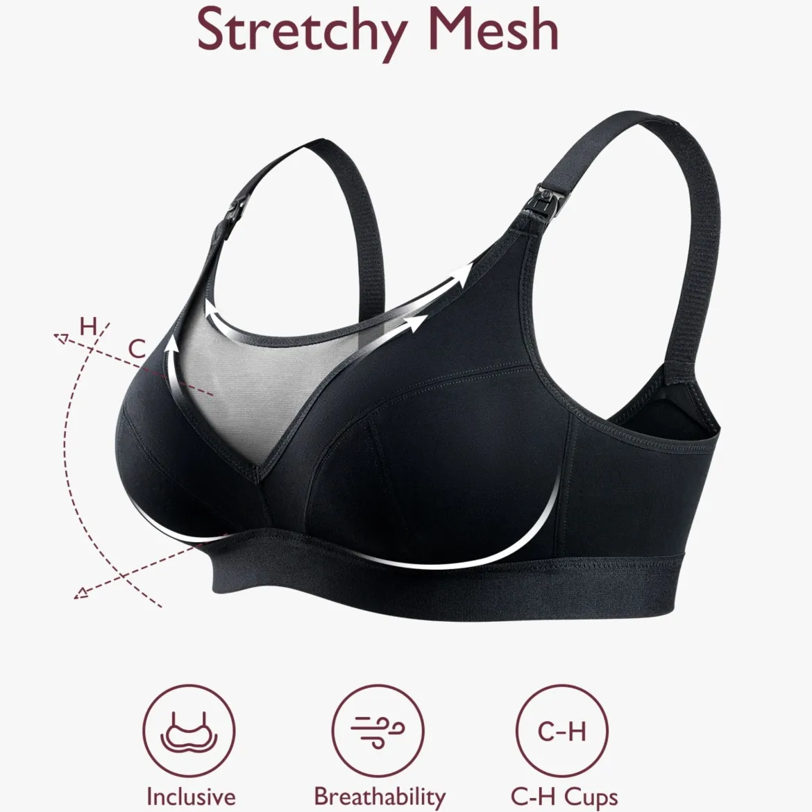 Mesh Pumping Bra