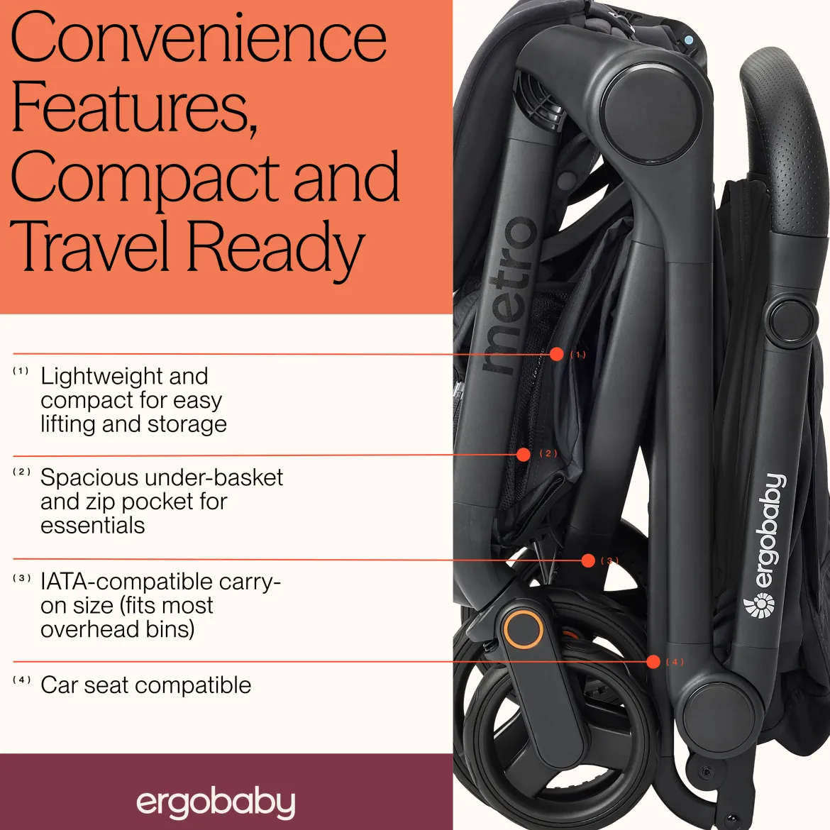 Metro 3 Compact Stroller