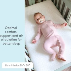 Mini Crib Size Breathable Mattress