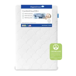 Mini Crib Size ComfortCloud 2-Stage Mattress