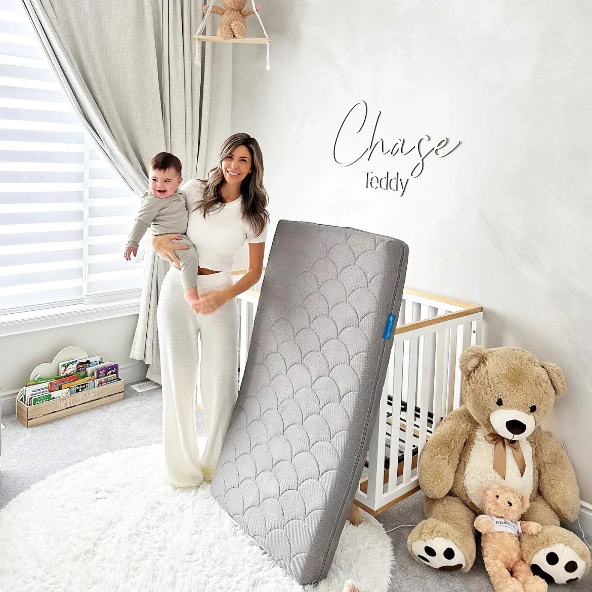 Mini Crib Size ComfortCloud 2-Stage Mattress