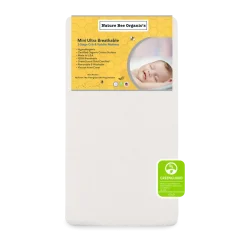 Mini Crib Size 2-Stage Mattress