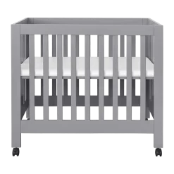 Mini Origami Crib & Mini Organic Mattress Bundle