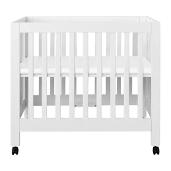 Mini Origami Crib & Mini Organic Mattress Bundle