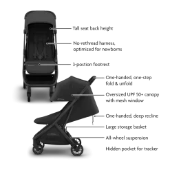 Minu V3 Stroller, Mesa V3 & Car Seat Adapters