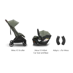 Minu V3 Stroller, Mesa V3 & Car Seat Adapters