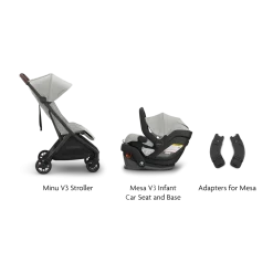 Minu V3 Stroller, Mesa V3 & Car Seat Adapters