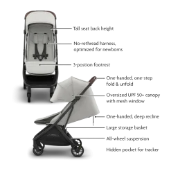 Minu V3 Stroller, Mesa V3 & Car Seat Adapters