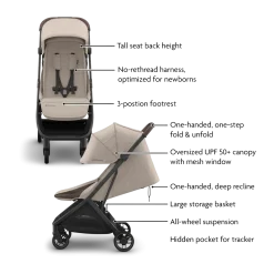 Minu V3 Stroller, Mesa V3 & Car Seat Adapters