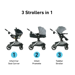 Modes Nest DLX 3-in-1 Travel System