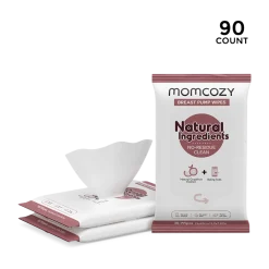 Momcozy Natural Breast Pump Wipes (3 Pack)