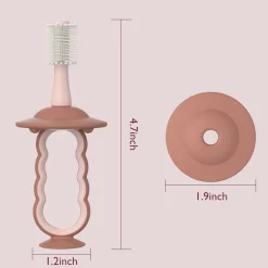 Momcozy 360 Silicone Baby Toothbrush, Toddler Toothbrush