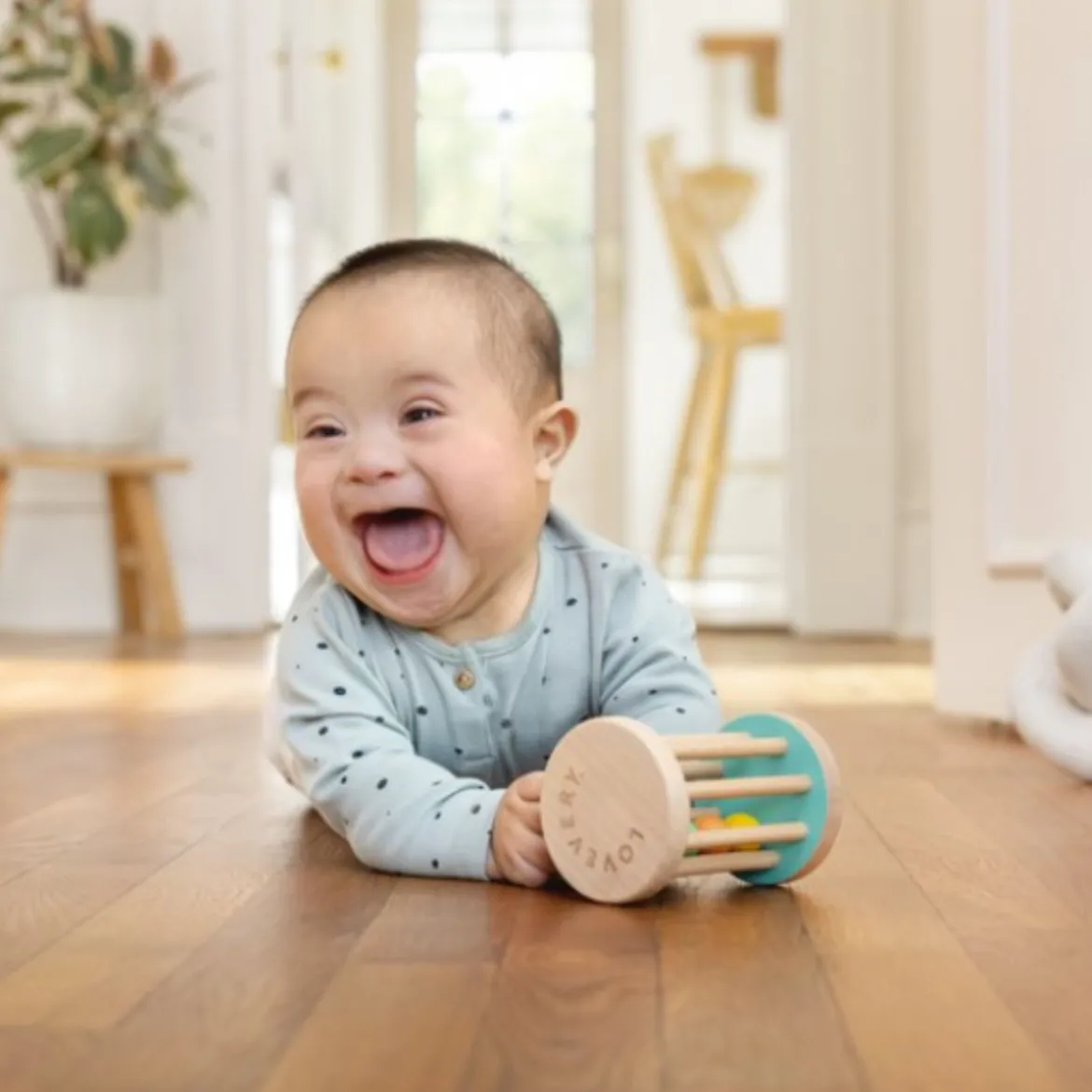 Montessori Baby Rolling Rattle